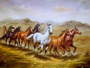 unknow artist Horses 014 china oil painting artist